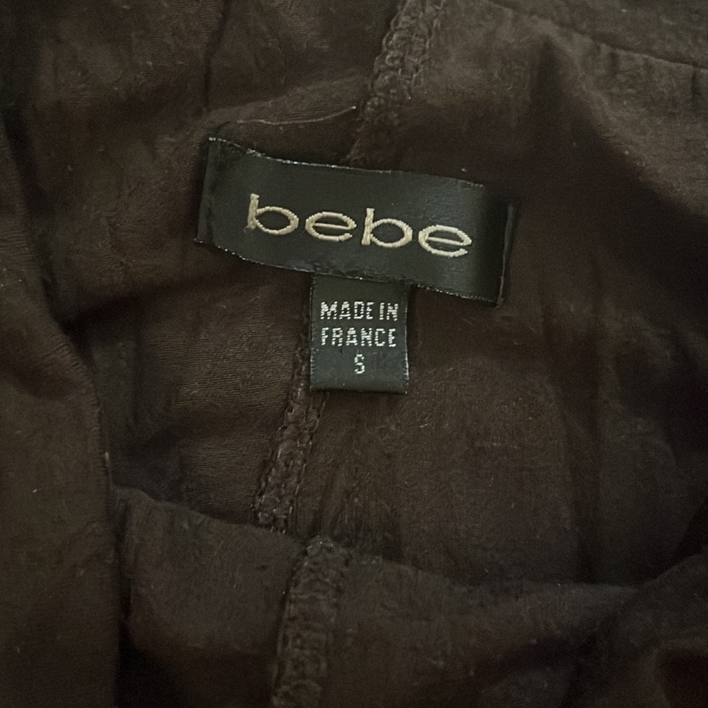 Bebe brown palazzo pants size S - Picture 3 of 6